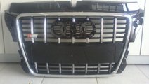 GRILA RADIATOR AUDI S3 - GRILA RADIATOR AUDI A3 8P