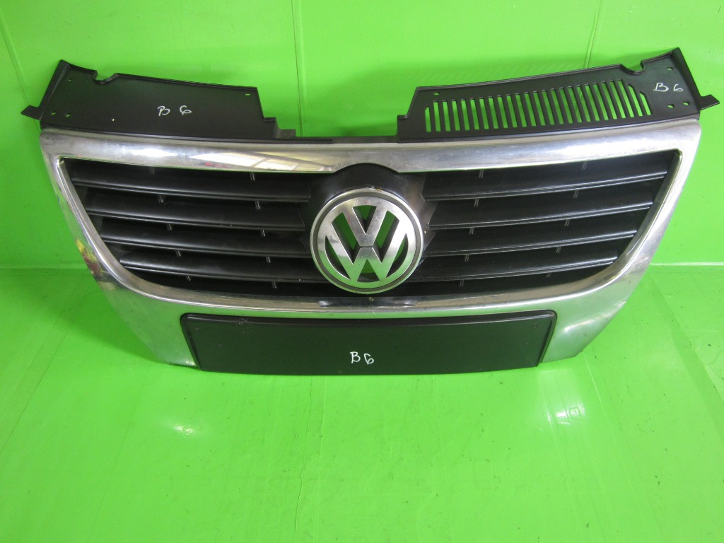 GRILA RADIATOR BARA FATA CU SIGLA VW PASSAT B6 FAB. 2005 - 2010 ⭐⭐⭐⭐⭐