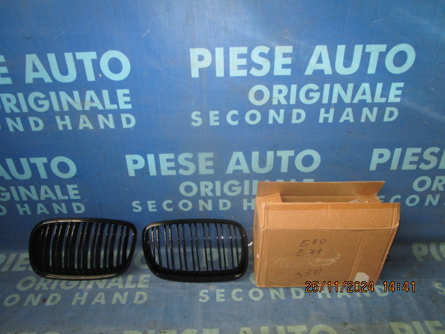 Grila radiator BMW E71 X6 (compatibil cu E70 X5, piesa noua)