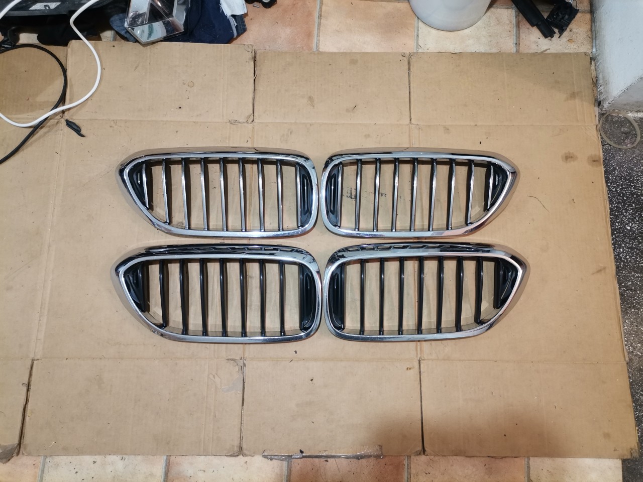Grila radiator BMW G30 / G31 M550dX M550iX Sedan (2017-2019) cod 5113 7383520