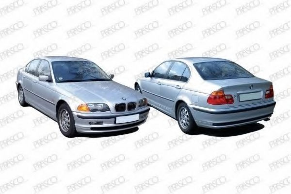 Grila radiator BMW Seria 3 Cupe (E46) (1999 - 2006) PRASCO BM0182024 piesa NOUA