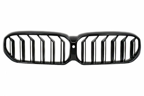 Grila Radiator Centrala Compatibil Cu Bmw Seria 5 G30 / G31 2020→ LCI M Design Negru Lucios FGBMG3...