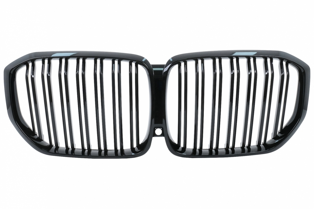 Grila Radiator Centrala Compatibil Cu Bmw X5 G05 2018→ M Design Negru Lucios FGBMG05DPB