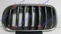 Grila Radiator Chrome/Black Stanga Bmw X6 F16 2014...