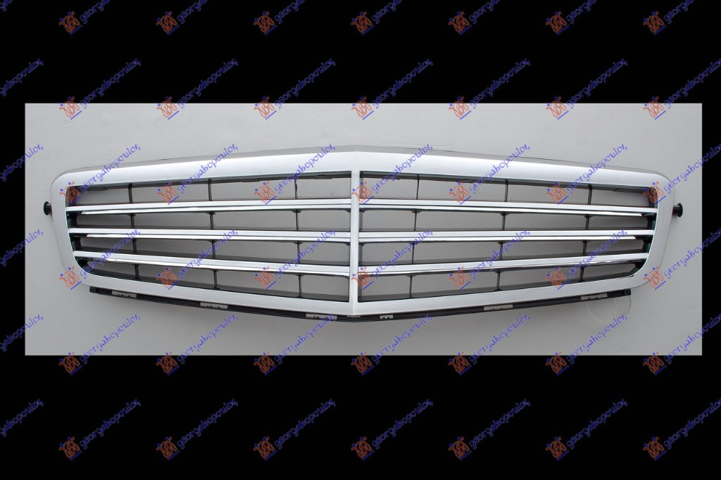 Grila Radiator Classic/Elegance Cromata/Neagra Mercedes C-Class W204 2007-2008-2009-2010-2011