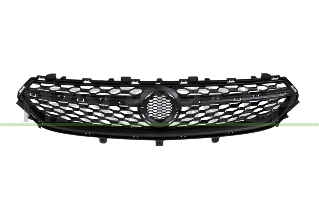 Grila Radiator Corsa F Cu Suport Ornament Crom Prasco Opel OP0382011
