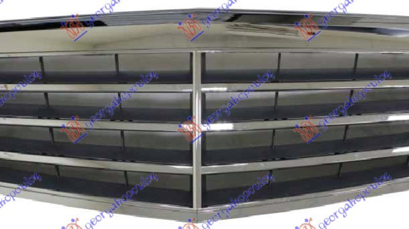 Grila Radiator Crom/Gri Avantgarde Mercedes E-Klass W212 2009-2010-2011-2012-2013