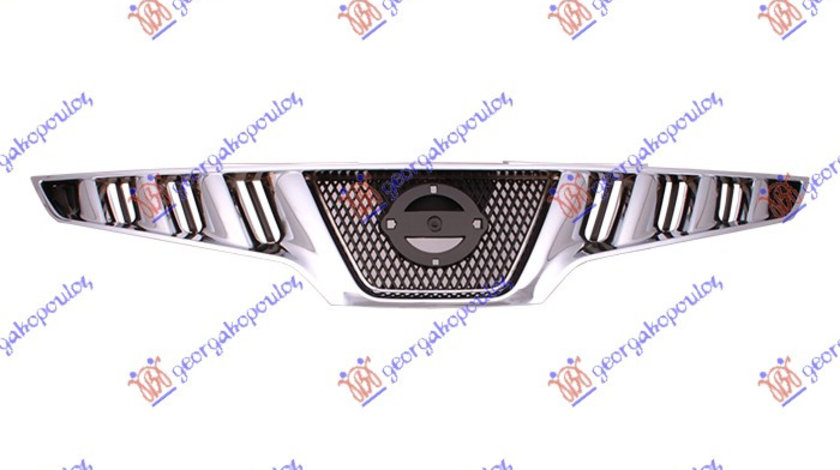 Grila Radiator Cromata/Neagra Fata Nissan Murano 2003 2004 2005 2006 2007 2008 2009 2010 2011 2012 2013 2014