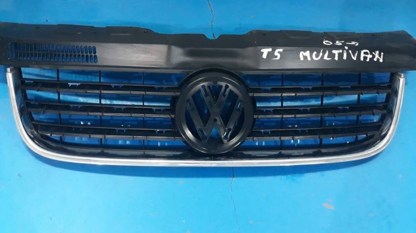 Grila radiator cu crom VW Transporter T5 2003 2004 2005 2006 2007 2008 2009 - 7H0853653