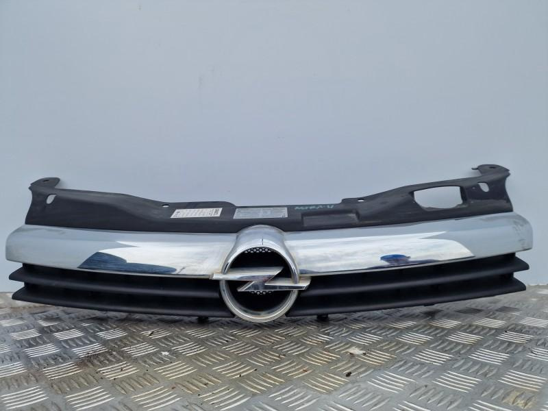 Grila radiator cu ornament cromat Opel Astra H 2004-2007