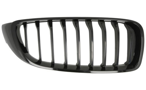 Grila Radiator Dreapta Blic Bmw Seria 4 F36 2014-2017 M-Pachet Negru Lucios 6502-07-00709922P