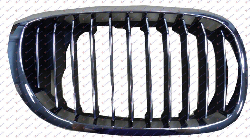 Grila Radiator Dreapta Cromata/Cromata-Neagra BMW E46 2003-2006