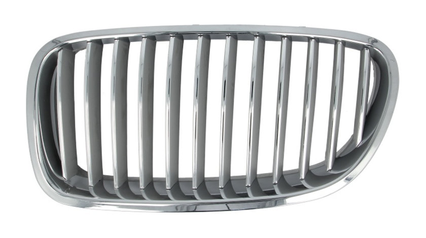 Grila radiator fata dreapta crom argintiu BMW Seria 5 F10, 5 F11 dupa 2009