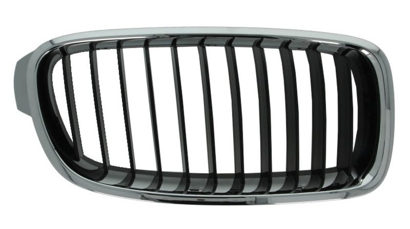 Grila radiator fata dreapta negru/crom BMW Seria 3 F30, F80, 3 F31 dupa 2011