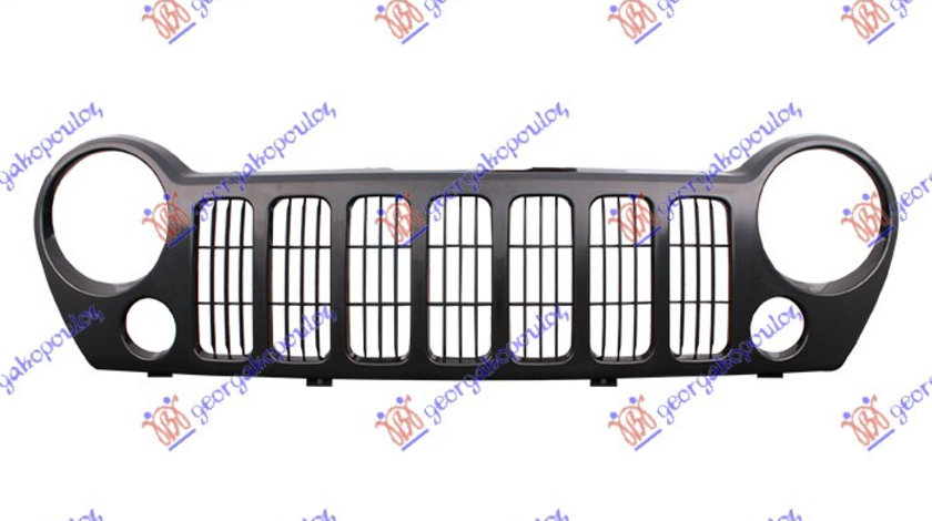 Grila Radiator Fata JEEP CHEROKEE LIBERTY 2002 2003 2004 2005 2006 2007 2008