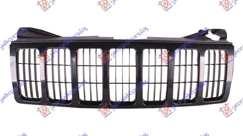 Grila Radiator Fata Neagra Complet JEEP GRAND CHEROKEE 2005 2006 2007 2008