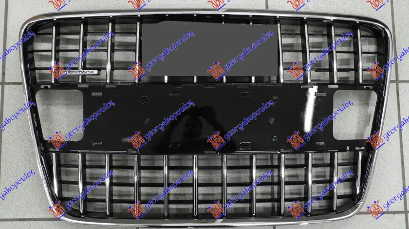 Grila Radiator Fata Neagra/Cromata Audi Q7 2006 2007 2008 2009 2010 2011 2012 2013 2014 2015