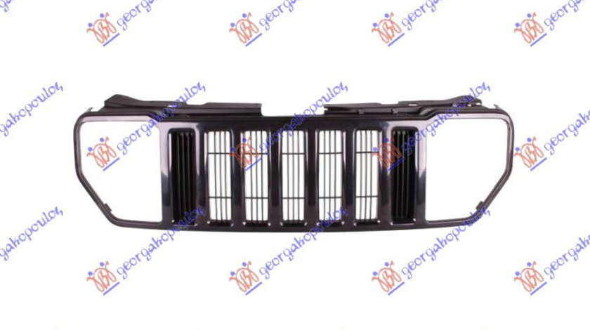 Grila Radiator Fata Neagra JEEP CHEROKEE LIBERTY 2008 2009 2010 2011 2012 2013 2014