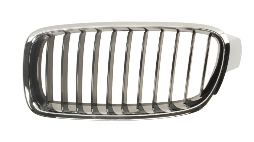 Grila radiator fata stanga negru/crom BMW Seria 3 F30, F80, 3 F31 dupa 2011