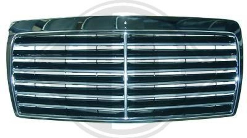 GRILA RADIATOR MERCEDES W124 FUNDAL CROM -COD 1612140