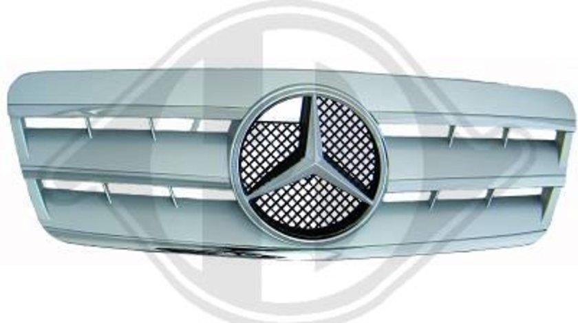 GRILA RADIATOR MERCEDES W208 FUNDAL CROM -COD 1625340