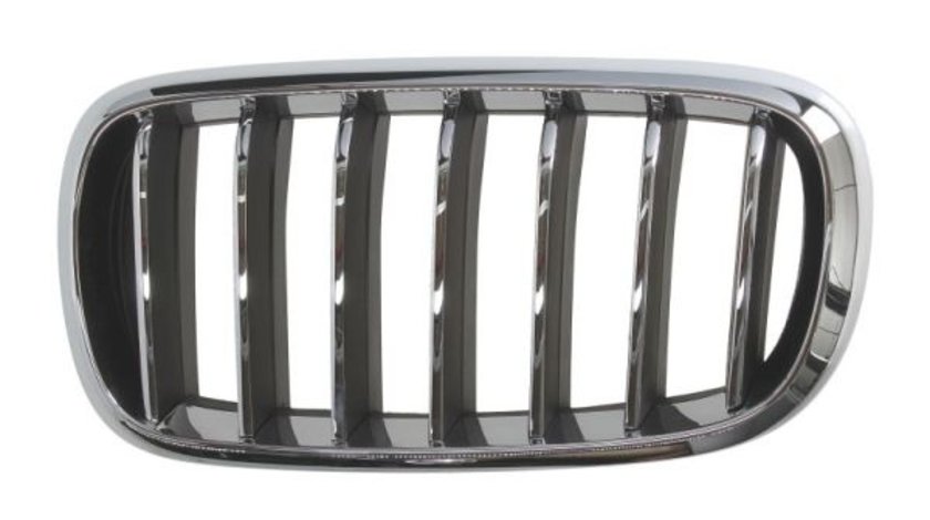 Grila radiator (nara) noua dreapta BMW X5 F15 (Negru&Crom)