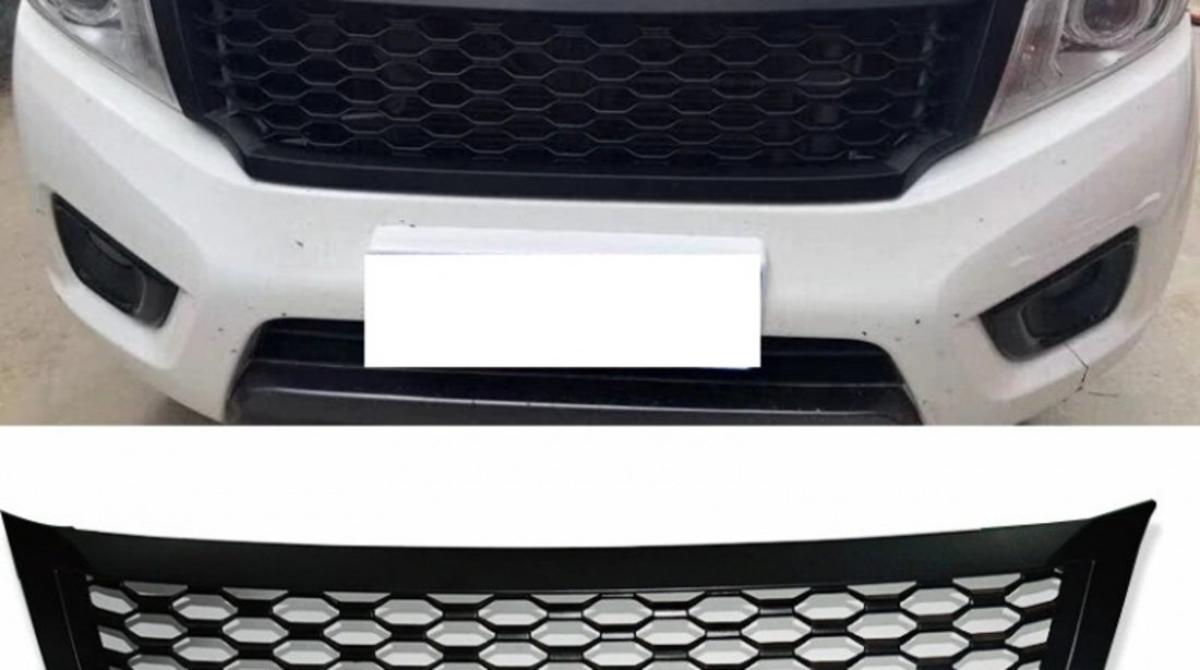 GRILA radiator NISSAN NAVARA NP300 D23 2015-2020 MB [V9-BADGELESS]