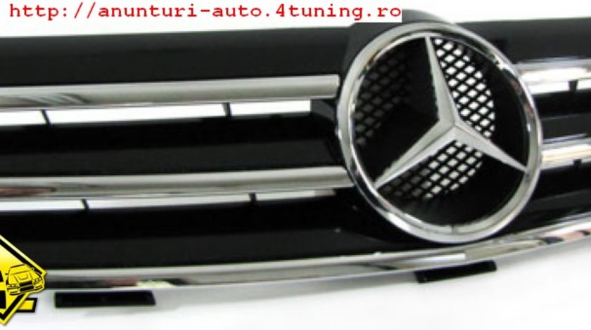 GRILA RADIATOR PENTRU MERCEDES C-KLASS W 203 COUPE - GRILA W 203 COUPE