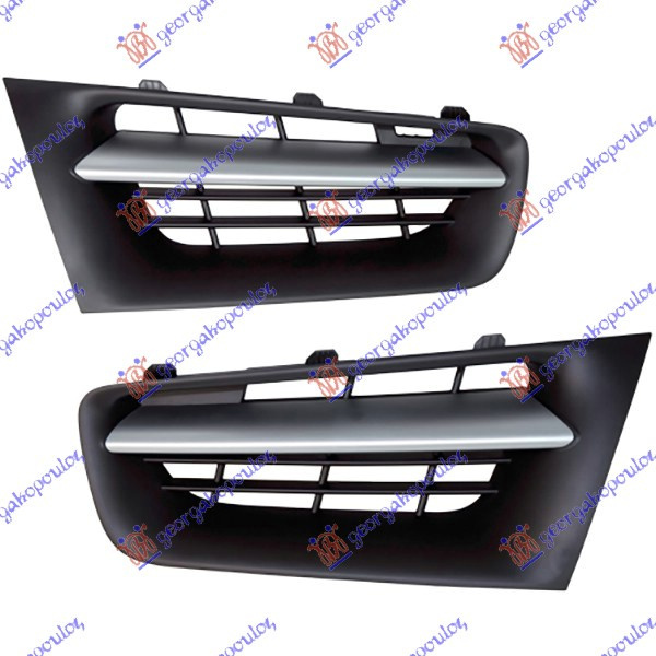 Grila Radiator - Renault Megane Sdn-H/B-L/B 2005 , 7701478057