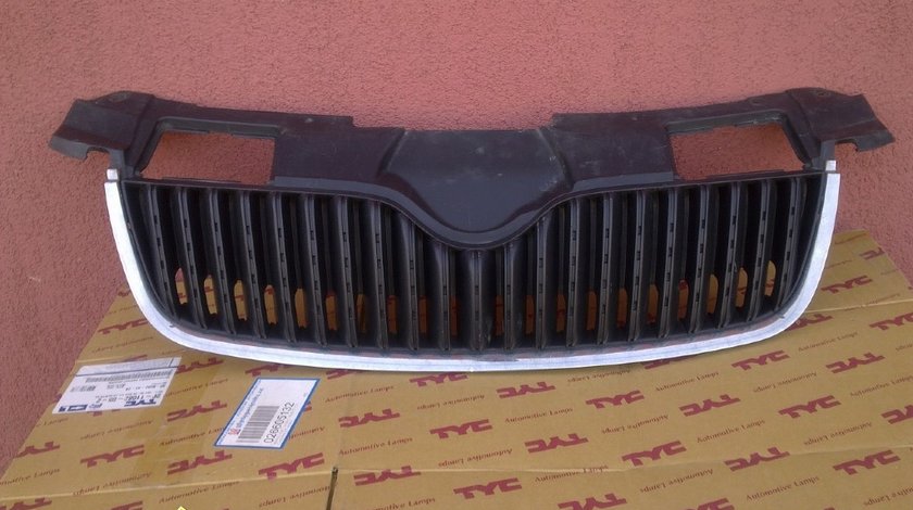 Grila radiator skoda fabia 2 2008