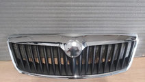 Grila Radiator Skoda Octavia 2 FaceLift 2008 2009 ...