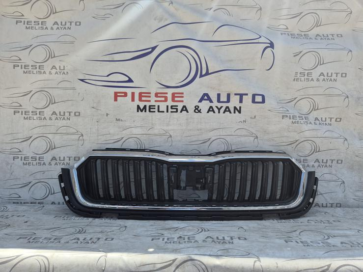 Grila radiator Skoda Octavia 4 an 2019-2020-2021-2022-2023 NOUA ORIGINALA R4EA5Z73AG