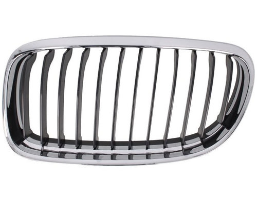 Grila Radiator Stanga Am Bmw Seria 3 E91 2008-2012 Crom / Negru 51137201967