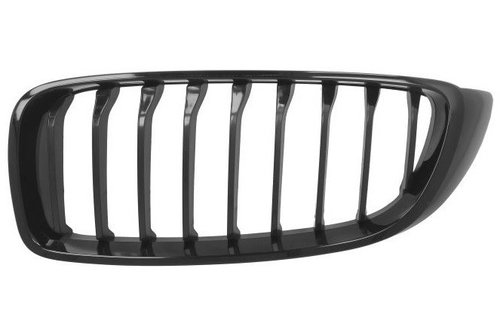 Grila Radiator Stanga Blic Bmw Seria 4 F33, F83 2013-2017 M-Pachet Negru Lucios 6502-07-00709911P