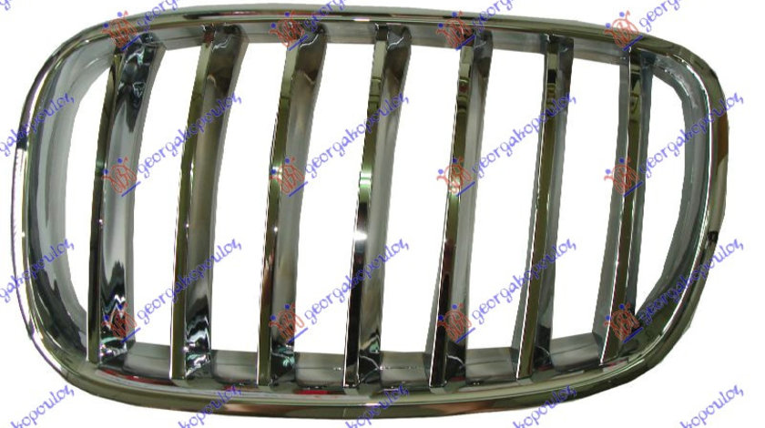 Grila Radiator Toata Cromata Stanga BMW X5 (E70) 2010-2011-2012-2013