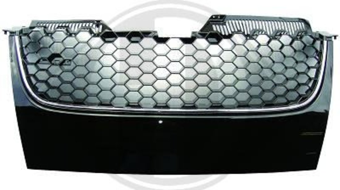 GRILA RADIATOR VW GOLF 5 BLACK/CROM -COD 2214841