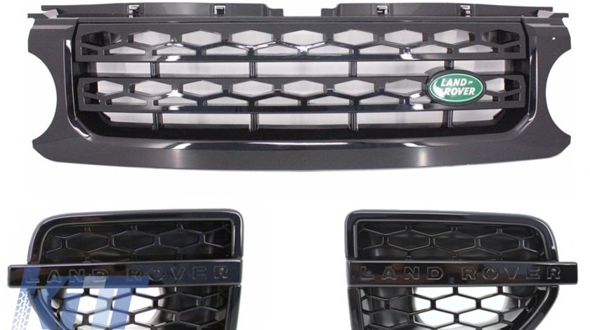 Grila si Grile Aripi Range Rover Discovery 4 2010-up Autobiography Black