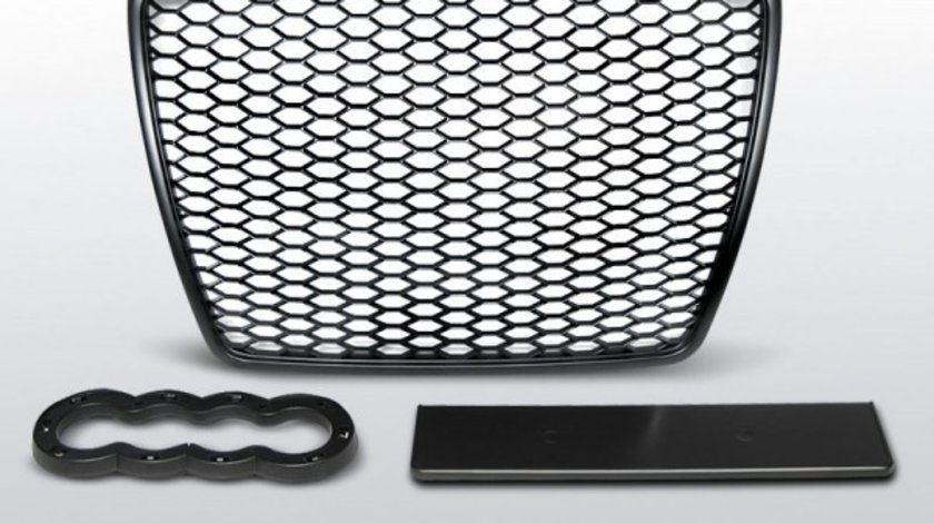 Grila sport Audi A6 2009-2011 Negru model RS-Style