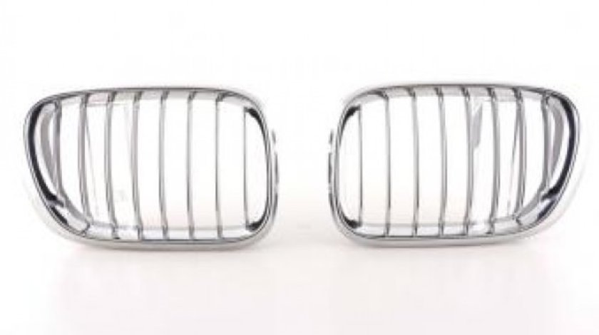 Grila sport BMW X5 tip E53 intre 99-03 crom/negru