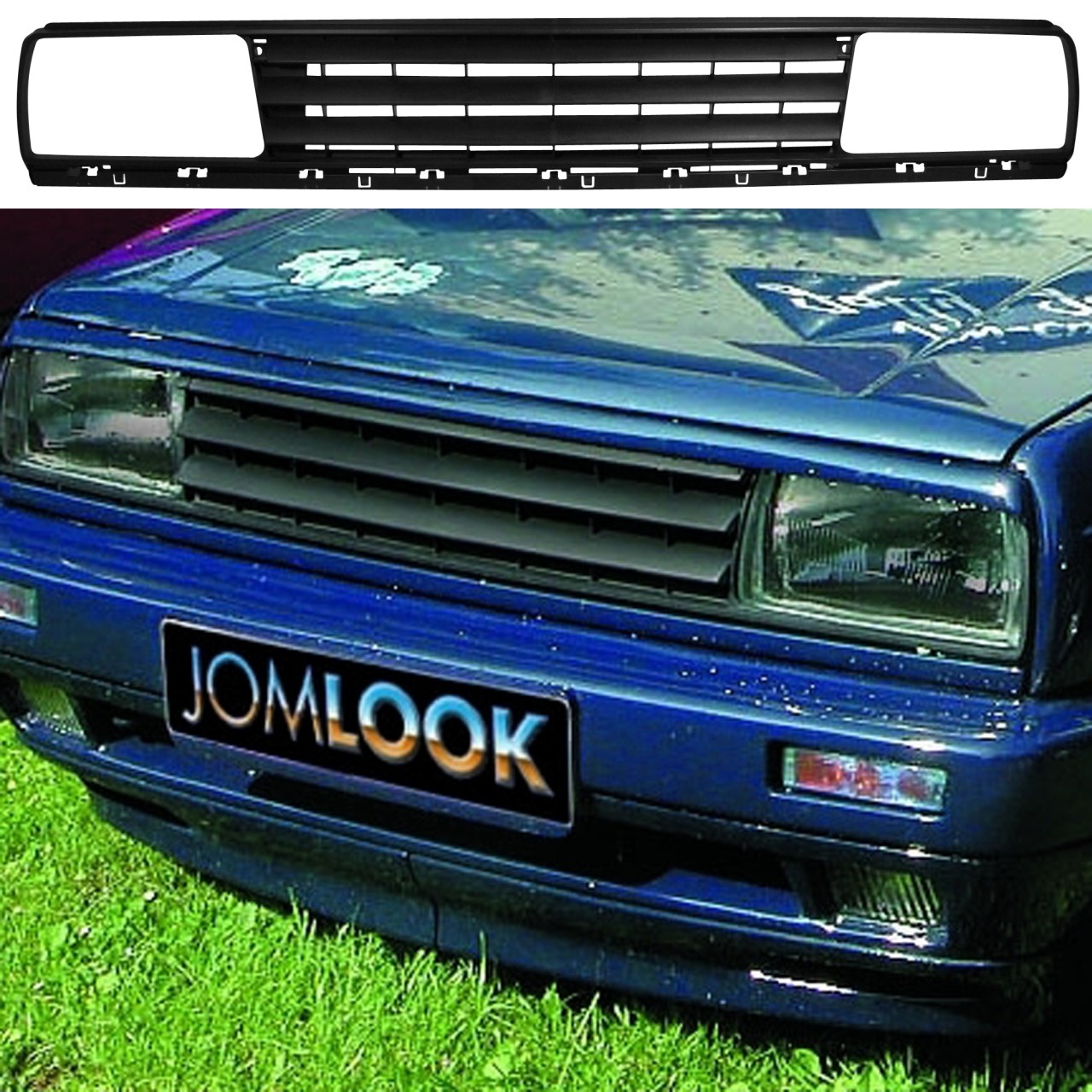 Grila sport tuning fara emblema VW Jetta 2 MK2 NOU