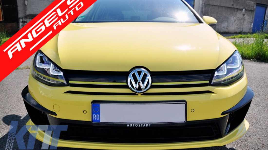 Grila Sport Volkswagen Golf 7 (2012-up) R400 Design Yellow