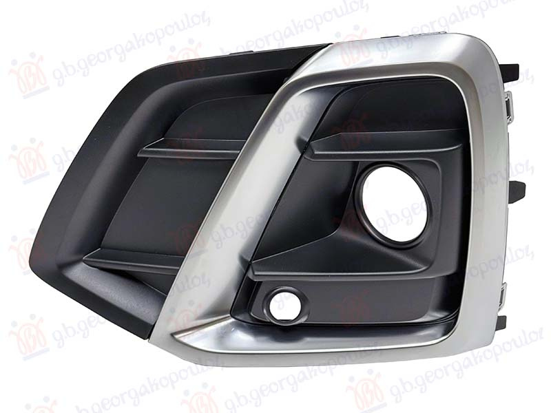 Grila stanga bara fata Audi Q5 2020- NOUA 80A807679AGCOX (CU ORNAMENT ARGINTIU) - S-LINE