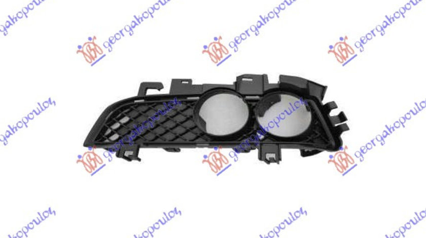 Grila Stanga Bara Fata Cu Led Cu 2 Orificii Proiector Mercedes E-Klass W207 Coupe/Cabrio 2013-2014-2015-2016