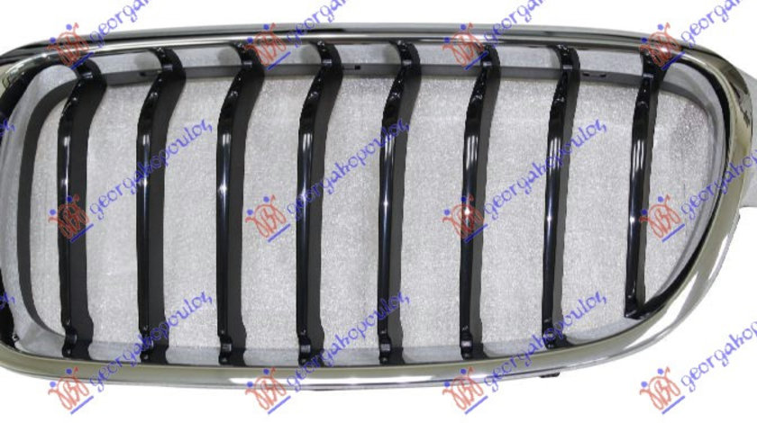 Grila Stanga Radiator (Sport) (Crom/Negru) BMW F30/F31 2014-2018