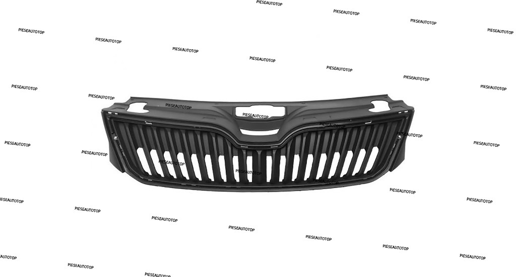 Grila superioara bara fata Skoda Rapid 2012-2019 NOUA 5JA853668 5JA8536689B9