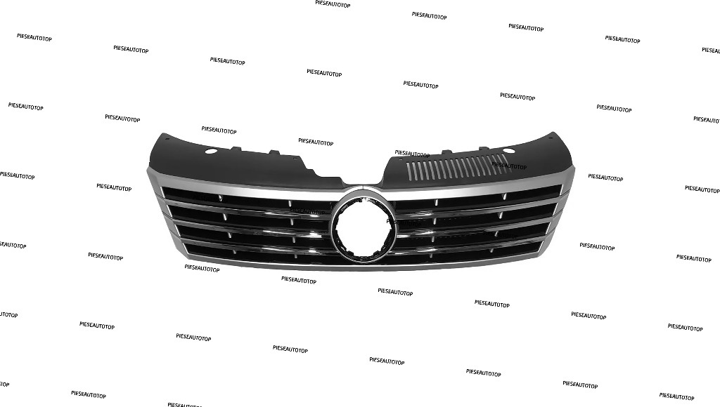 Grila superioara bara fata VW Passat CC 2012-2017 NOUA 3C8853651AARYP