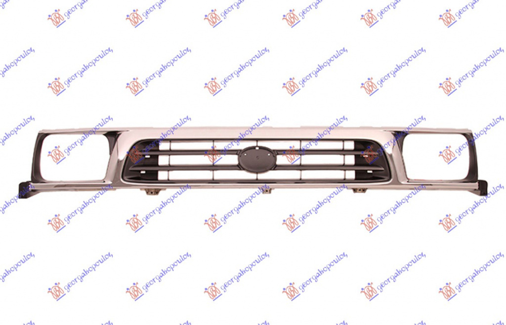 Grila - Toyota Hilux- (Ln 145) 2 Usi 1998 , 53111-35420