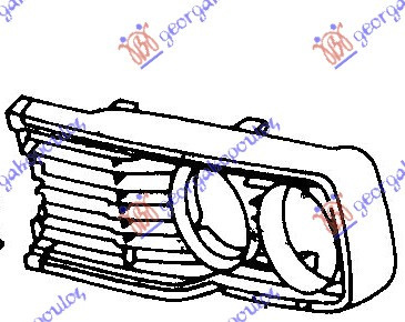 Grila - Toyota Hilux- (Rn 20/25) 1974 , 53113-89805-3