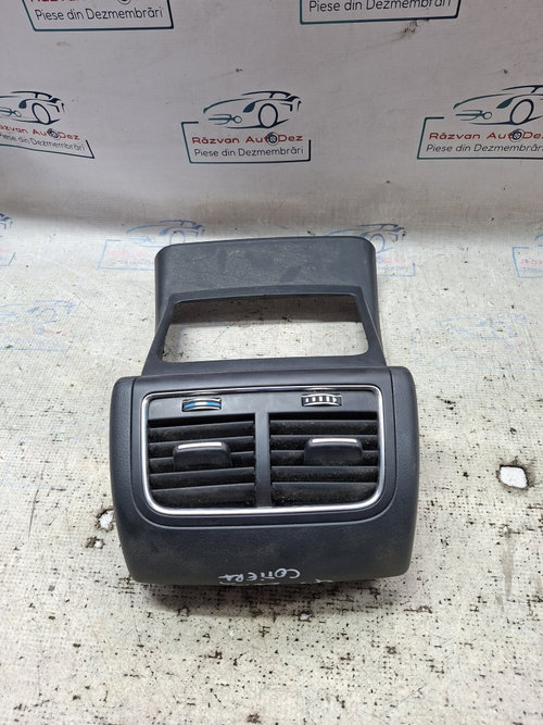 Grila ventilație cotiera Audi Q5 - Motorina 2010, 8R0864376B / O PRINDERE RUPTA