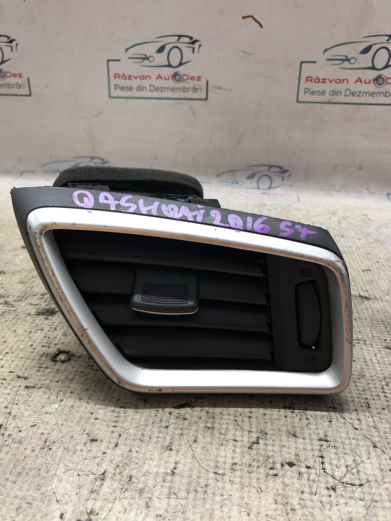 Grila ventilație stânga Nissan Qashqai 2016, 687604EA0A